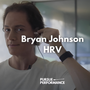 "Bryan Johnson tracking his Heart Rate Variability (HRV) as part of his biohacking regimen to optimize performance, longevity, and stress management. Learn how HRV monitoring can enhance health and resilience on our blog."